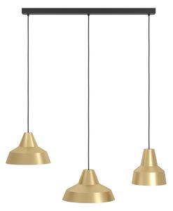Eglo 390016 - Lampadario a sospensione con filo SAVARNA 3xE27/40W/230V oro