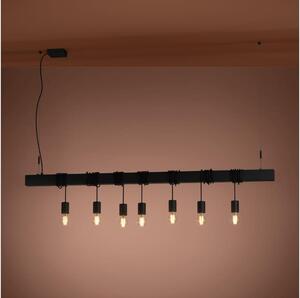 Eglo 39938 - Lampadario a sospensione con filo TOWNSHEND-B 7xE27/40W/230V nero