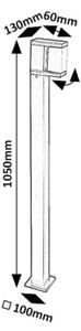 Rabalux 77184 - Lampada LED da esterno CUBBINGTON LED/10W/230V IP54