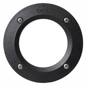 Faretto incasso tondo top light parma in td10 ne gx53 led cct ip66 230v nero resina - Top Light
