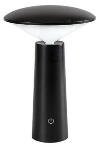 Rabalux 77147-LED Lampada da tavolo touch ricaricabile e dimmerabile POLPERRO LED/3W/3,7V 1200mAh nero