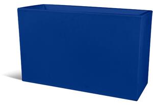 Fioriera rettangolare h50 cm porta vaso OASI Dimensione 80x30x h 50 cm per uso interno esterno peso 5 kg colore blu