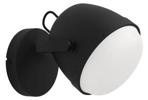 Eglo 390081 - Applique UPANEMA 1xE27/28W/230V nero
