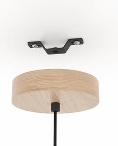 Eglo 390323 - Lampadario a sospensione con filo HONTONGAS 1xE27/25W/230V beige