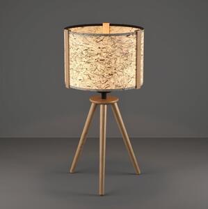 Eglo 390325 - Lampada da tavolo HONTONGAS 1xE27/25W/230V beige