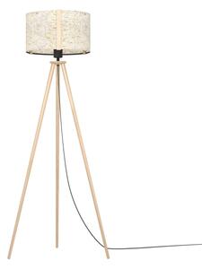 Eglo 390326 - Lampada con piedistallo HONTONGAS 1xE27/25W/230V beige