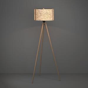 Eglo 390326 - Lampada con piedistallo HONTONGAS 1xE27/25W/230V beige