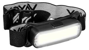 Lampada frontale ricaricabile LED dimmerabile 300 lm IPX4 1200 mAh 5V