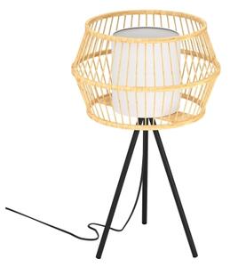 Eglo 390235 - Lampada da tavolo MONTERROSO 1xE27/40W/230V bambù