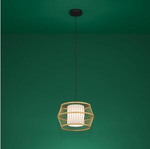 Eglo 390233 - Lampadario a sospensione con filo MONTERROSO 1xE27/40W/230V bambù