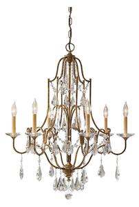 Feiss FE-VALENTINA6 - Lampadario a sospensione con catena VALENTINA 6xE14/60W/230V