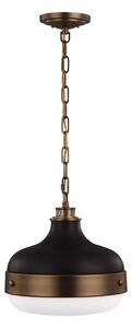 Feiss FE-CADENCE-2P-MB - Lampadario a sospensione con catena CADENCE 2xE27/75W/230V