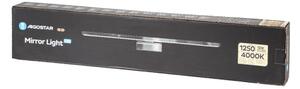 Aigostar - LED illuminazione bagno specchio 12W 230V 4000K 60cm IP44 alluminio