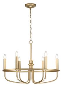 Kichler KL-CAPITOL-HILL6-PNBR - Lampadario a sospensione con catena CAPITOL HILL 6xE14/40W/230V