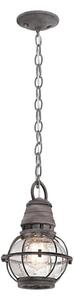 Kichler KL-BRIDGEPOINT8S - Lampadario da esterno BRIDGE POINT 1xE27/60W/230V IP44
