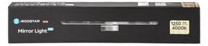 Aigostar - LED illuminazione bagno specchio 12W 230V 4000K 60cm IP44 alluminio