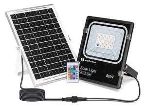 Aigostar - LED RGB Faro solare dimmerabile LED/50W/3,2V IP66 + +TC