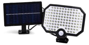 Aigostar - LED Luce solare con sensore di movimento LED/2,4W/3,7V IP65