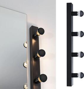 Paulmann 80099 - 4xE14/40W IP44 Lampada per specchio da bagno REGULA 230V nero