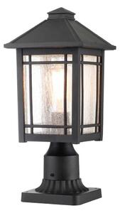 Quoizel QZ-CEDAR-POINT3-M-BK - Lampada da esterno CEDAR POINT 1xE27/60W/230V IP44