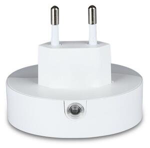 LED Luce notturna con sensore crepuscolare 2xUSB LED/0,45W/230V 3000K