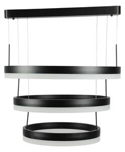 Lampadario a sospensione con filo LED dimmerabile LED/86W/230V 3000K nero
