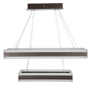 Lampadario a sospensione con filo LED dimmerabile LED/113W/230V 3000K marrone