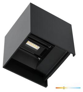 Applique a LED da esterno QUERK 2xLED/3W/230V 3000K IP54 nero