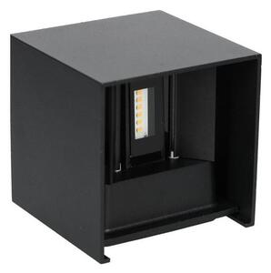 Applique a LED da esterno QUERK 2xLED/3W/230V 3000K IP54 nero