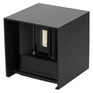 Applique a LED da esterno QUERK 2xLED/3W/230V 3000K IP54 nero