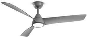 Ventilatore moderno perenz nora 7204 ct led dimmerabile metallo acrilico - Perenz