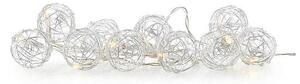 Markslöjd 705442 - Catena decorativa a LED ZOO 10xLED/2xAA 1,6m bianco caldo
