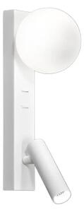 Applique perenz fog 8484 b lc g9 led 240lm 3000k usb cilindro orientabile doppia accensione bianco - Perenz