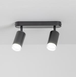 Brilagi - Luce Spot da bagno SELE 2xGU10/30W/230V IP44 nero