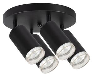 Brilagi - Luce Spot da bagno SELE AQUA 4xGU10/30W/230V IP44 nero