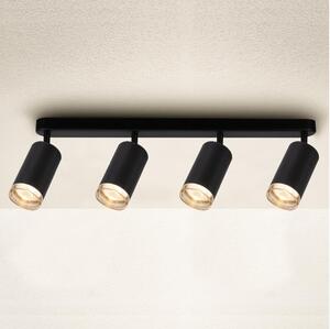 Brilagi - Luce Spot da bagno SELE 4xGU10/30W/230V IP44 nero