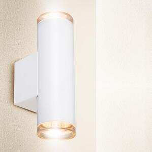 Brilagi - Faretto da bagno SELE AQUA 2xGU10/30W/230V IP44 bianco