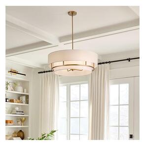 Hinkley HK-GRAHAM-L-LCB - Lampadario a sospensione con supporto rigido GRAHAM 4xE14/40W/230V