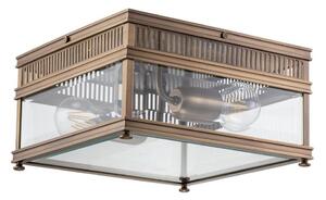 Elstead HOLBORN-F-DB - Plafoniera da esterno HOLBORN 2xE27/60W/230V IP44