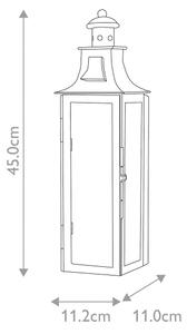 Elstead STOW - Applique da esterno STOW 1xE14/60W/230V IP44