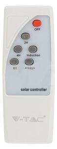 Lampada solare LED da esterno 10W 3,2V IP65 4000K con sensore e telecomando