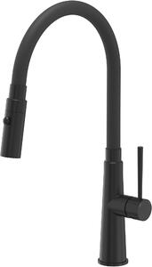 Quadron Gina rubinetto da cucina verticale nero 3922505_BLM