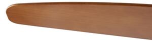 ZEVENTI - Ventilatore da soffitto LED PADUA LED/18W/230V Wi-Fi Tuya bianco/marrone + telecomando