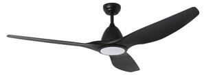 ZEVENTI - Ventilatore da soffitto LED URBINO LED/20W/230V Wi-Fi Tuya, nero + telecomando