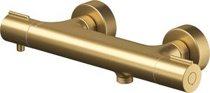 Cersanit Virgo rubinetto per doccia a parete con termostato oro S951-867
