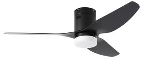 ZEVENTI - Ventilatore da soffitto LED PADUA LED/18W/230V Wi-Fi Tuya nero + telecomando