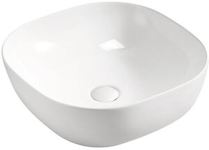 Comad lavabo 42x42 cm quadrata da appoggio bianco UM-6252