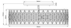 Feiss FE-LUCIA-6SF-L - Plafoniera LUCIA 6xE27/60W/230V