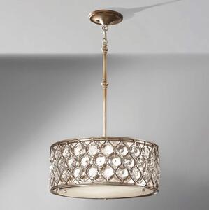 Feiss FE-LUCIA-B - Lampadario a sospensione con supporto rigido LUCIA 3xE27/60W/230V