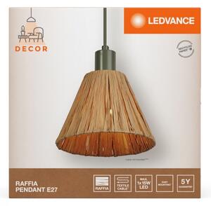 Ledvance - Lampadario a sospensione con filo DECOR RAFFIA 1xE27/15W/230V
